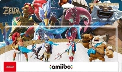 Nintendo Amiibo Legend of Zelda Breath of the Wild-4-Pack (Diversen) Nieuw