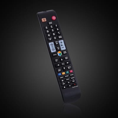 SnelShoppen - Universele TV Afstandsbediening voor LCD LED Smart TV - Vervangingsremote - Energiezuinig - Zwart - Voor Gemakkelijk Gebruik