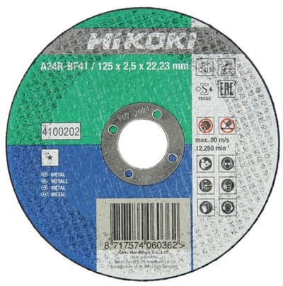 HiKOKI DOORSLIJPSCHIJF (METAAL) 180X3,0 VLAK