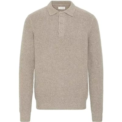 Gebreide pullover met polokraag, model 'Lilith'
