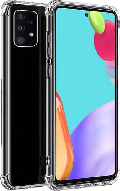 MobyDefend Hoesje - Geschikt voor Samsung Galaxy A52 / A52s - Transparante Shockproof TPU Backcover - Verstevigde Hoeken - Volledig Doorzichtig