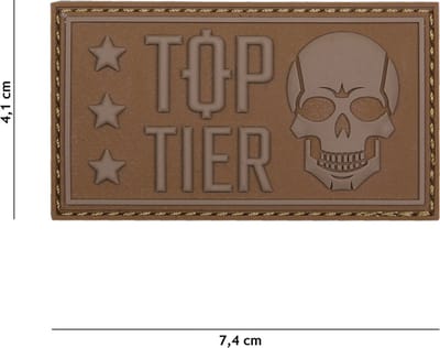 101 Inc Embleem 3D Pvc Top Tier Coyote 19023