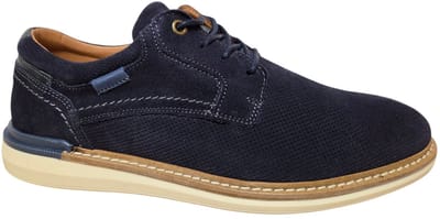 Bufflox Viena Blue Veterschoenen Blauw Suede Heren - Blauw - 41