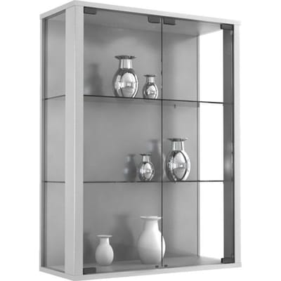 Muurvitrinekast Hangende vitrinekast Glazen vitrinekast Muurvitrinekast Glas Udina
