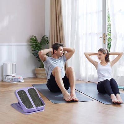Kuit Stretch Board - Kuit stretcher - Spierherstel - Verstelbare Hoeken - 34 cm - Paars
