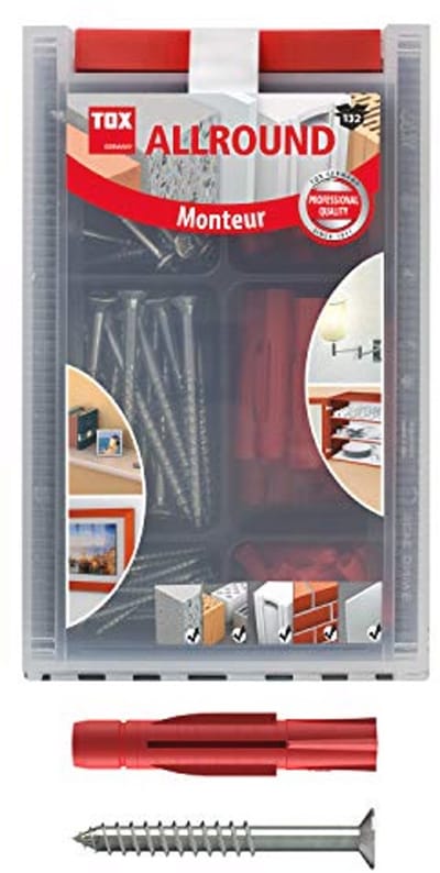 Assortiment Mechanic Allround 132-delige set met multifunctionele pluggen en schroeven