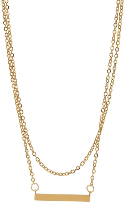 AKZENT Akzent damesketting met hanger "Lara" met hanger dames - nikkelvrij - Edelstahl