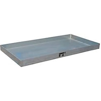 Bauer KGW 2 kleine bak, inhoud 16 l, tot 150 kg, zonder geperforeerd rooster, B 940 x D 470 x H 60 mm, gegalvaniseerd staal