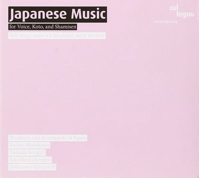 Various Original Artists - Jap. Music For Voice, Koto And Sham (CD)
