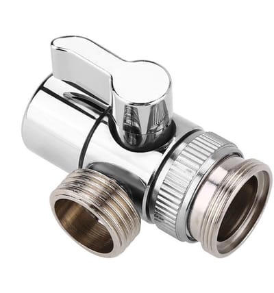 Dailygoods- Afsluiter met Messing Behuizing - Afsluitkraan - Keuken/Badkamer - Douche - Waterstroom Schakelaar - Voor Comfortabel Gebruik - Waterafsluiter