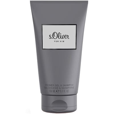 S.OLIVER - For Him Shower Gel & Shampoo - 150 ml - Heren douchegel