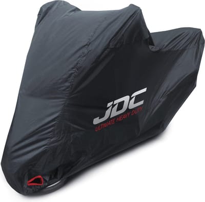 100% Waterdichte Motorfiets Hoes - Extra Heavy Duty, Zachte Voering en Hittebestendige Panelen - Grote Maat