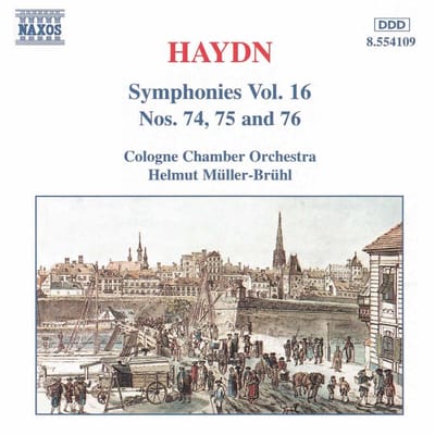 Cologne Chamber Orchestra, Helmut Müller-Brühl - Haydn: Symphonies 74:75:76 (CD)