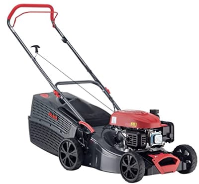 Benzine-grasmaaier met centrale hoogteverstelling, 42 cm maaibreedte, 1,9 kW motorvermogen, voor gazons tot 800 m²