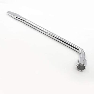 19MM L-Type Sleutel voor Wielmoeren van Chroom Vanadium Staal - Ideaal voor Auto Reparatie en Onderhoud