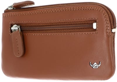 Golden Head Leren sleutelgeval Polo RV-Schlüsseletui 5008 Cognac bruine