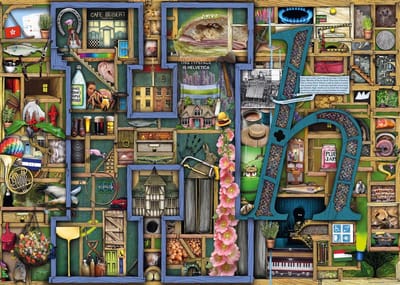 Ravensburger puzzel Colin Thompson Awesome Alphabet H - Legpuzzel - 1000 stukjes