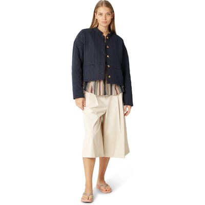 Ilse Jacobsen Rain&outerwear Quiltto01 Dark Indigo Maat: 42 | Korte Jassen Outlet | Dames | Blauw