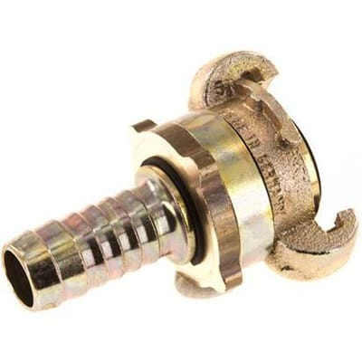 Gietijzer DN 15 DIN 3238 Compressor Klauwkoppeling met 19 mm Slangpilaar