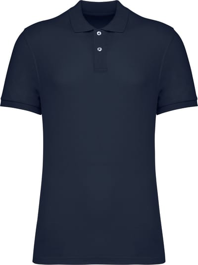 Native Spirit Ecologische herenpolo in piquétricot NS207 - Navy Blue - M