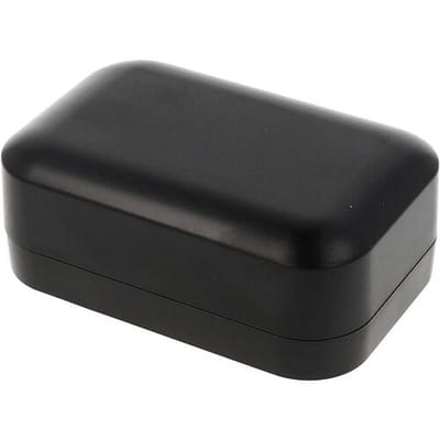 Hammond Electronics 1556CBK Universele behuizing 120 x 80 x 45 ABS kunststof Brandvertragend Zwart 1 stuk(s)