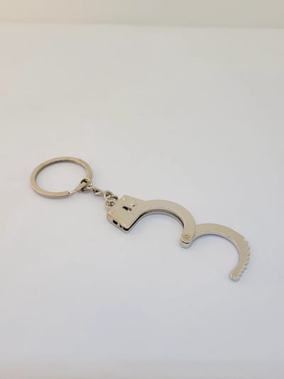 Jumada's - Sleutelhanger - Handboei - Sleutelbos - Zilver