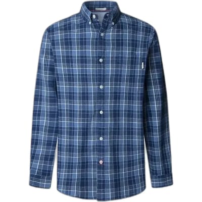 Pepe Jeans Corwin Overhemd Met Lange Mouwen Blauw M Man