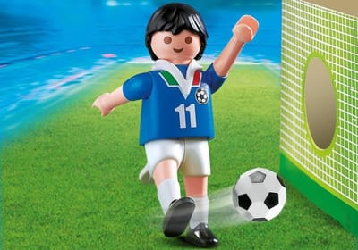 Voetbalspeler Italië/Joueur équipe Italie