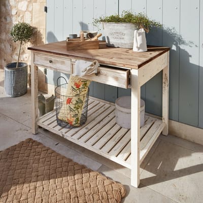 LOBERON Plantentafel Mairoux antiekwit