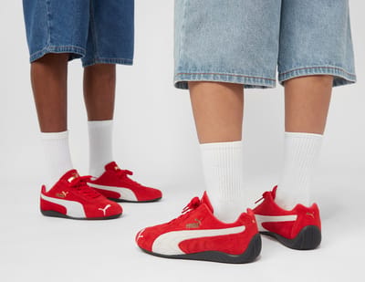 PUMA - Speedcat OG suède sneakers rood