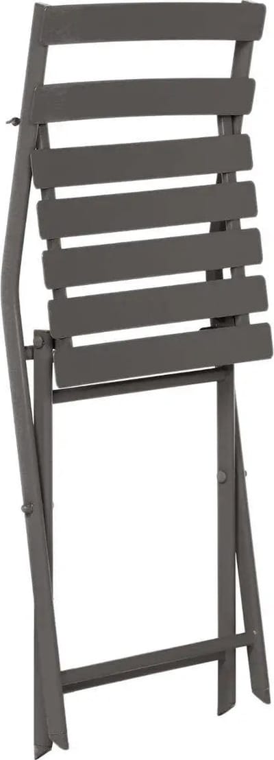 Hespéride Luxe bistrostoel - Greensboro Stoel - Donkergrijs - 50x42x81cm