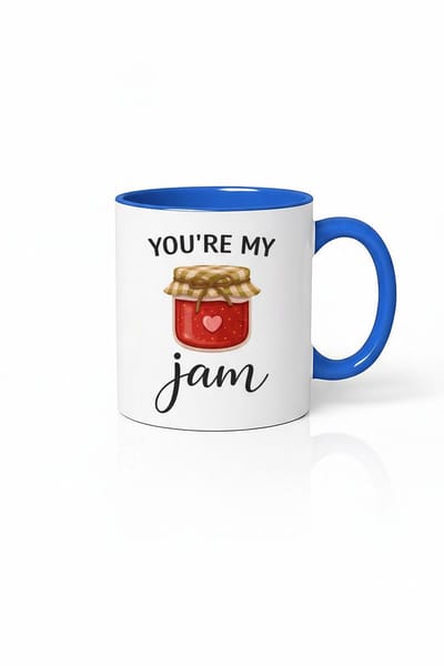 You're My Jam Mok - Liefdevolle Koffiemok met Uniek Jam Design - Romantisch Cadeau