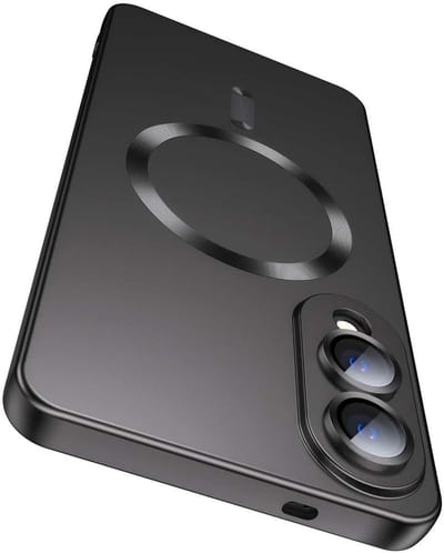 Casemania - Backcover - Geschikt voor Samsung S25 Edge - Zwart