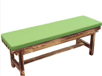 Bankkussen Buiten - Terraskussen Zitkussen - Comfortabel Zitten - Waterafstotende Hoes - 110x40x5 cm - Groen