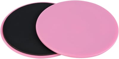 Fitness Schuifschijven - Core Sliders - Full Body Workout - Voor Elk Oppervlak - 18 cm - Roze