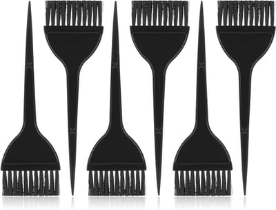 6 Stuks Haarverf Borstels Set, Professionele Applicator Borstels voor Kappers, Kleurverf Accessoires voor Schoonheidssalons en Thuisgebruik