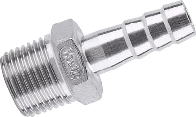 Snelle Slangverbindingen van 304 RVS, Tuinslang Koppelingen, Slangadapter voor Lucht en Water, 1/2''*12mm