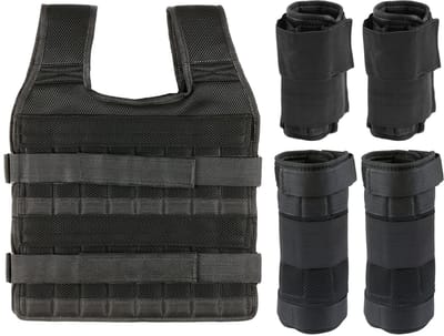 Dailygoods - Gewogen Vest voor Krachttraining - Verstelbaar tot 35 Kg
