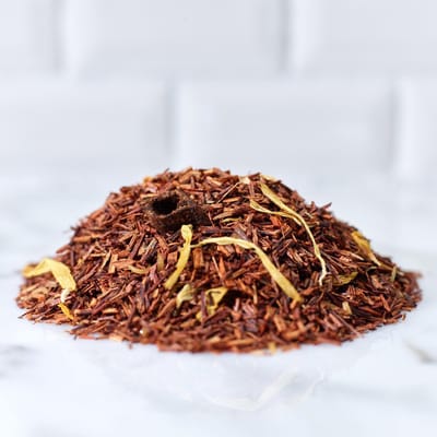 Rooibos Vanilla – Rooibos Thee | Rooibos, Goudsbloem, Vanille | 90g Losse Thee | Cafeïnevrij