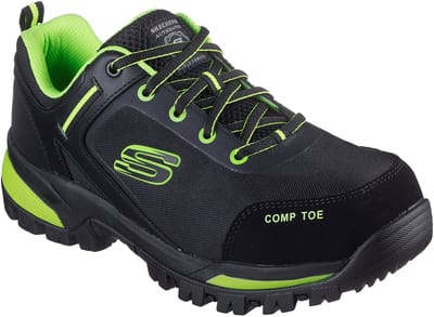 Skechers Heren GATLON - STRIGAX H Werkschoen 200188EC BKLM Zwart/Groen