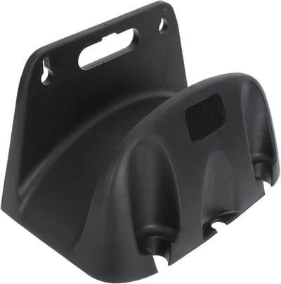 Tuinslanghouder Muurbeugel - Slangorganizer Organizer - Slangen Netjes Houden - Voorkomt Knikken - 22 cm - Zwart