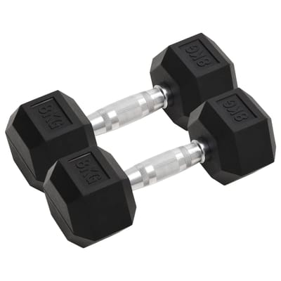 vidaXL - Halters - 2 - st - 8 - kg - totaal - gietijzer