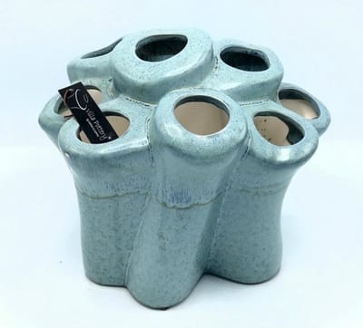 Licht Blauwe Pot Evi D29xH24