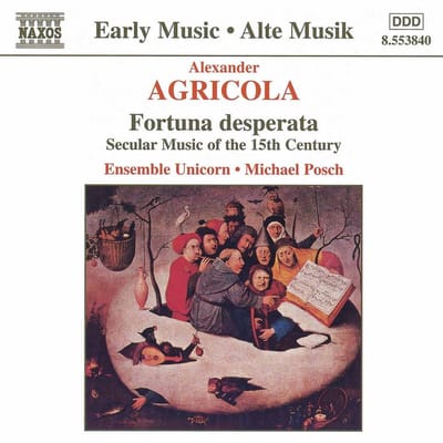Ensemble Unicorn - Agricola: Secular Works (CD)