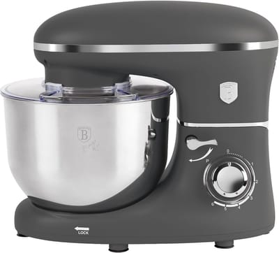 Keukenmachine - Multifunctioneel Apparaat - Voedselbereiding - Krachtige Motor - 6 Liter Kom - Antraciet