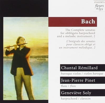 Chantal Remillard - J.S. Bach: L'Integrale Des Sonates Pour Clavec (CD)