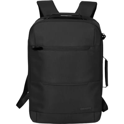 travelite Vrije tijd rugzak Rugzak met laptopvak Workfloow Backpack 23L Black Zwart