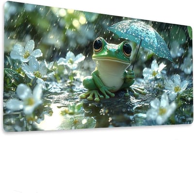 Grote Muismat - Bureauonderlegger - Comfortabel Werken - Antislip Rubberbasis - 120x60 cm - Meerkleurig
