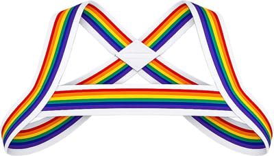 Barcode Berlin Pride Harness White - MAAT S
