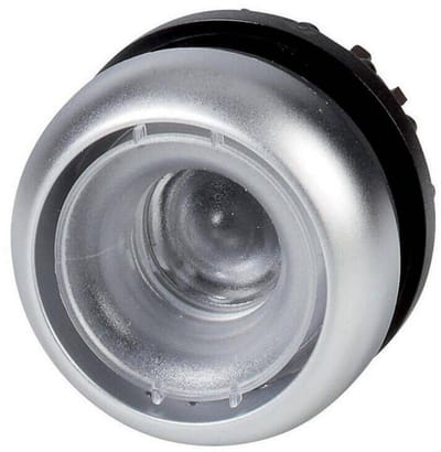 Eaton 216625 M22-DR-X Druktoets Kunststof frontring Knop Titaan 1 stuk(s) Piece